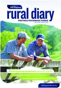 Facial eczema treatment proves its worth - PROFITABLE PERFORMANCE FARMING - Nutrient management for conserved feed - PGG Wrightson