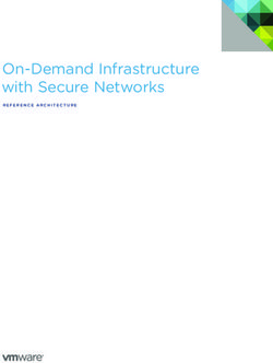 On-Demand Infrastructure with Secure Networks