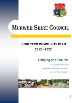 MURWEH SHIRE COUNCIL - Shaping the Future of the communities of - RDA DDSW