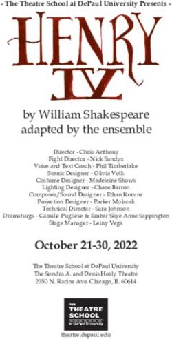 By William Shakespeare adapted by the ensemble
