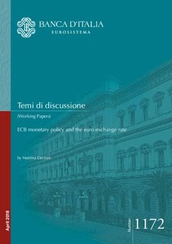 R 1172 - ECB monetary policy and the euro exchange rate by Martina Cecioni - Banca d'Italia