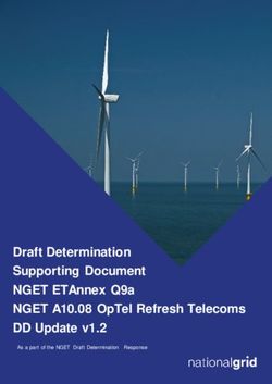 DRAFT DETERMINATION SUPPORTING DOCUMENT NGET ETANNEX Q9A NGET A10.08 OPTEL REFRESH TELECOMS DD UPDATE V1.2 - NGET_AN.NN_ DOCUMENT TITLE - AS A ...