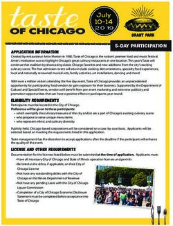 July 10-14 2019 - City of Chicago