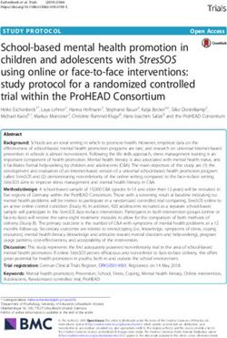 School-based mental health promotion in children and adolescents with StresSOS using online or face-to-face interventions: study protocol for a ...