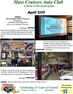 Mass Cruisers Auto Club - Cruisin' at the speed of fun