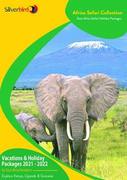 Vacations & Holiday Packages 2021 2022 - Explore Kenya, Uganda & Tanzania for East Africa Residents - Silverbird Travel