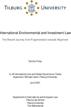 International Environmental and Investment Law