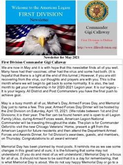 First Division Commander Gigi Callaway