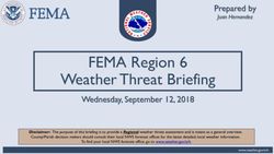 FEMA Region 6 Weather Threat Briefing - Texas DPS