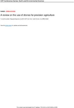 A review on the use of drones for precision agriculture - IOPscience