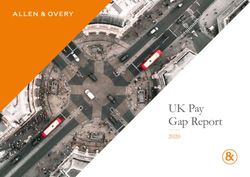 UK Pay Gap Report 2020 - Allen & Overy
