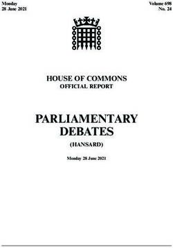 PARLIAMENTARY DEBATES - HOUSE OF COMMONS OFFICIAL REPORT (HANSARD) - UK ...