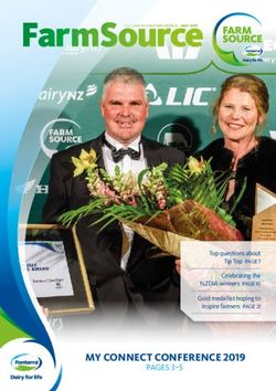 FarmSource - MY CONNECT CONFERENCE 2019 PAGES 3-5 - Farm Source