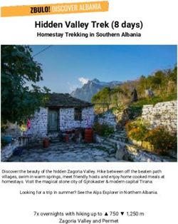Hidden Valley Trek (8 days) - Homestay Trekking in Southern Albania - Zbulo!