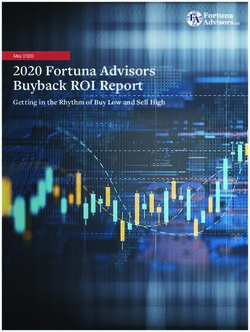2020 Fortuna Advisors Buyback ROI Report - AF