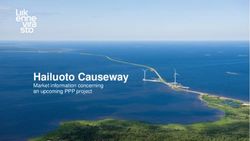 Hailuoto Causeway Market information concerning an upcoming PPP project - Liikennevirasto
