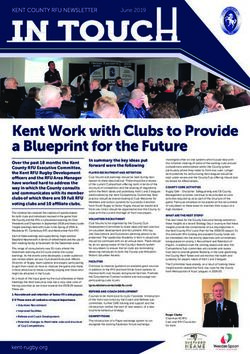 Kent Work with Clubs to Provide a Blueprint for the Future - Kent Rugby