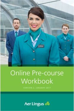 Online Pre-course Workbook - VERSION 2, JANUARY 2017 - Aer Lingus
