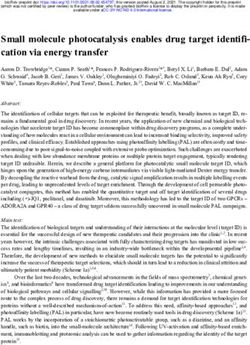 Small molecule photocatalysis enables drug target identifi-cation via energy transfer