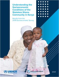 Understanding the Socioeconomic Conditions of the Stateless Shona Community in Kenya - Results from the 2019 Socioeconomic Survey - UNHCR