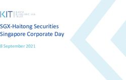 SGX-Haitong Securities Singapore Corporate Day - 8 September 2021 - Keppel ...
