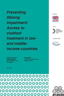 Preventing lifelong impairment: Access to clubfoot treatment in low- and middle-income countries - AT2030