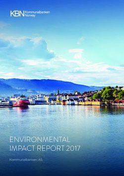ENVIRONMENTAL IMPACT REPORT 2017 - Kommunalbanken AS