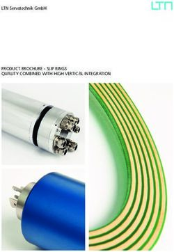 PRODUCT BROCHURE - SLIP RINGS QUALITY COMBINED WITH HIGH VERTICAL INTEGRATION - LTN Servotechnik GmbH - SLIP RINGS QUALITY COMBINED ...