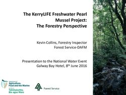 The KerryLIFE Freshwater Pearl Mussel Project: The Forestry Perspective - Kevin Collins, Forestry Inspector Forest Service-DAFM Presentation to ...