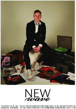 NEW In this addition of New Wave magazine, we explore the music industry and how it goes hand in hand with politics and other trends. With ...