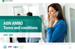 In case of contradiction with the Dutch version of this CLA, the Dutch text is leading - ABN AMRO Bank