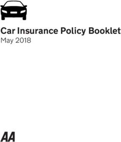 Car Insurance Policy Booklet - May 2018 - AA