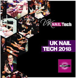 UK NAIL TECH 2018 nailTech - Beauty UK