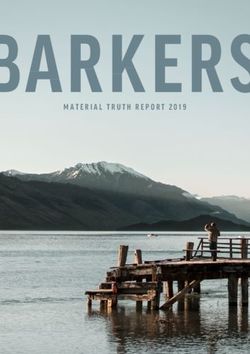 MATERIAL TRUTH REPORT 2019 - Barkers