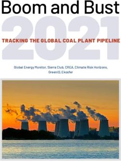 TRACKING THE GLOBAL COAL PLANT PIPELINE - Global Energy Monitor, Sierra Club, CREA, Climate Risk Horizons, GreenID, Ekosfer