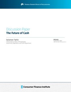 Discussion Paper The Future of Cash - Solomon Tarlin - Federal Reserve Bank ...
