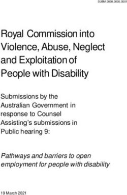 Royal Commission into Violence, Abuse, Neglect and Exploitation of People with Disability