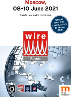 Moscow, 08-10 June 2021 - DATE FOR 27 January - wire