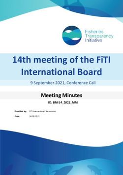 14TH MEETING OF THE FITI INTERNATIONAL BOARD - MEETING MINUTES 9 SEPTEMBER 2021, CONFERENCE CALL - FISHERIES ...