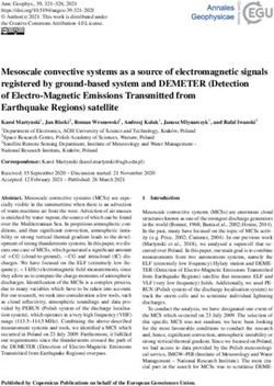 Mesoscale convective systems as a source of electromagnetic signals registered by ground-based system and DEMETER Detection of Electro-Magnetic ...