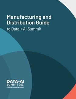 Manufacturing and Distribution Guide - to Data + AI Summit - Databricks