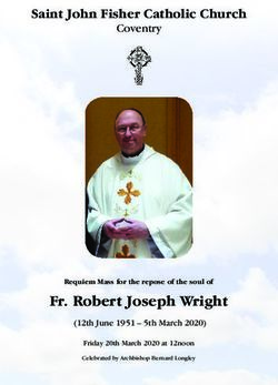 Fr. Robert Joseph Wright - Saint John Fisher Catholic Church Coventry - Romero Mac