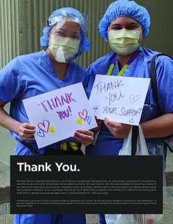 Thank You - Michael Garron Hospital Foundation