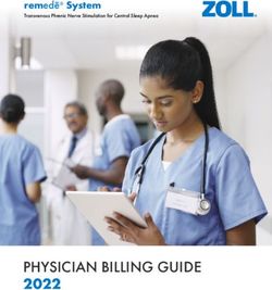 PHYSICIAN BILLING GUIDE 2022 - remedē System - Respicardia