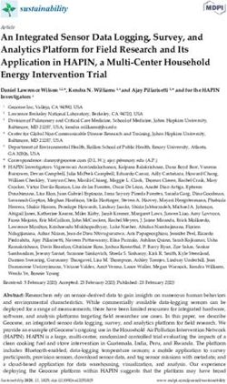 An Integrated Sensor Data Logging, Survey, and Analytics Platform for Field Research and Its Application in HAPIN, a Multi-Center Household Energy ...