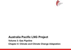 Australia Pacific LNG Project - Volume 3: Gas Pipeline Chapter 4: Climate and Climate Change Adaptation - Australia Pacific ...