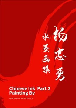 Chinese Ink Painting By - PROF. DATO' DR. WILSON YONG, JP - Sabah Institute of Art