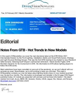 Editorial Notes From GTB - Hot Trends In New Models - Driving Vision News