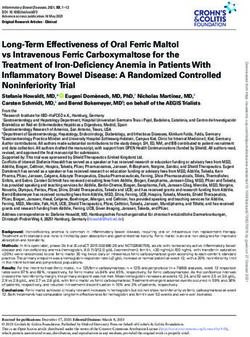 Long-Term Effectiveness of Oral Ferric Maltol vs Intravenous Ferric Carboxymaltose for the Treatment of Iron-Deficiency Anemia in Patients With ...