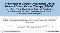 Prevention of Cardiac Dysfunction During Adjuvant Breast Cancer Therapy (PRADA): Clinical Trial Results